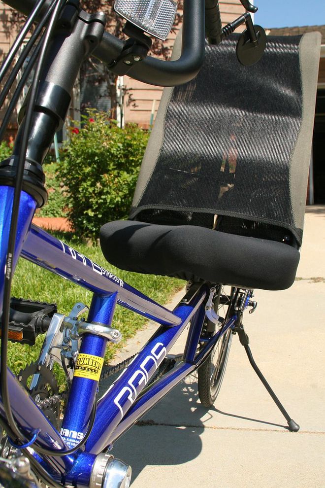 Rans Stratus XP recumbent bicycle