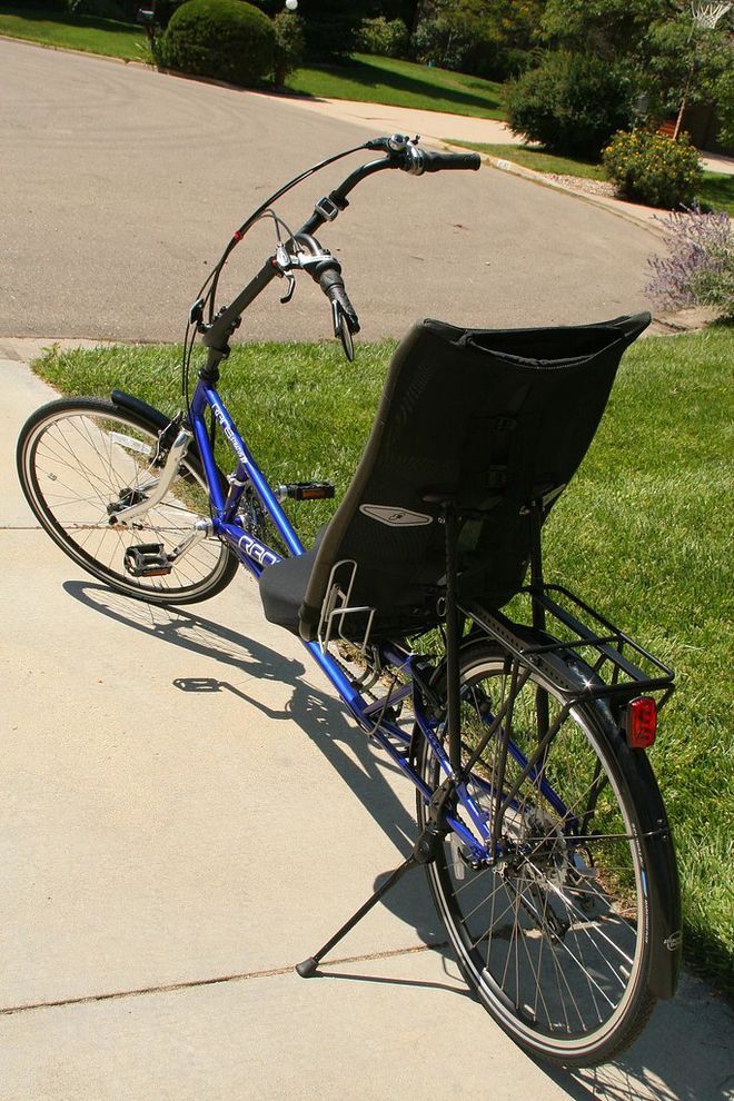 Rans Stratus XP recumbent bicycle