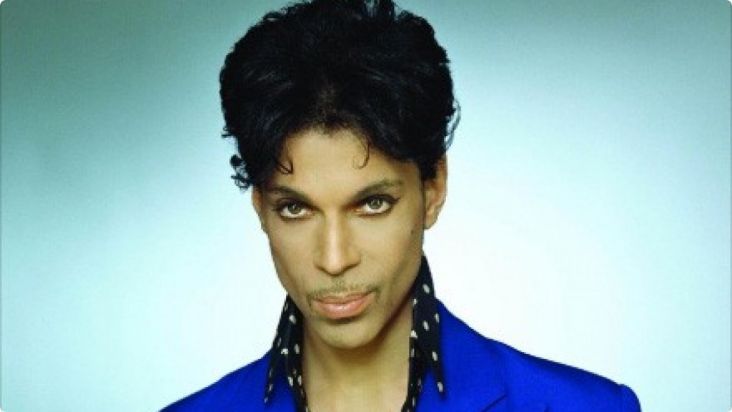 Close-up of Prince as a young man