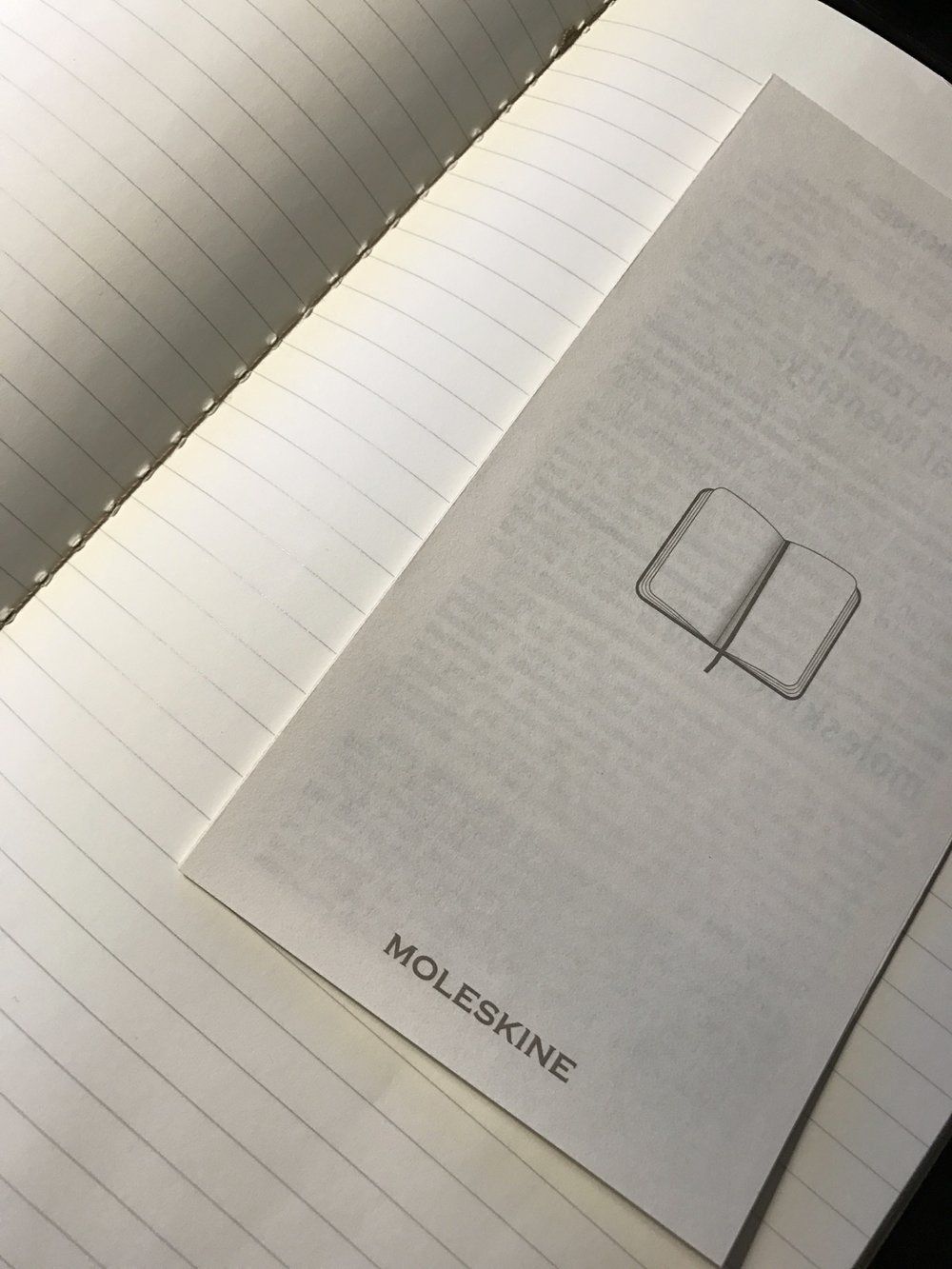 One ofMoleskine&rsquo;s hallmarks is the quality of their saddle-stitched binding.