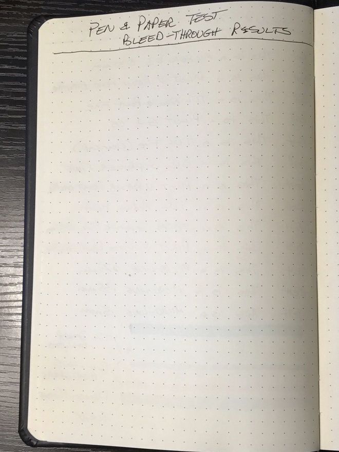 I was pleasantly surprised by the minimal ghosting in the Rhodia. This paper topped the other five in this regard. Only the Northbooks paper came close.