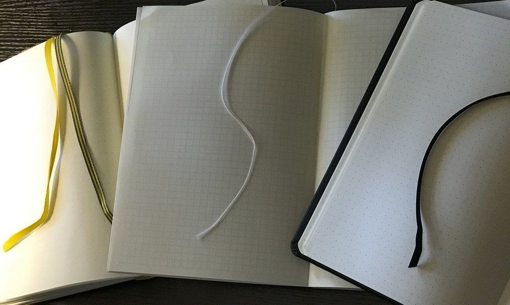 Six notebooks compared: Leuchtturm1917, Rhodia, Midori, MUJI, Northbooks  and Moleskine [updated]